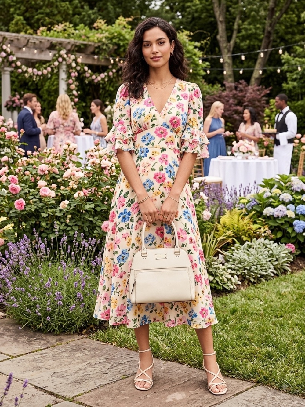 Kate Spade cream colored bag